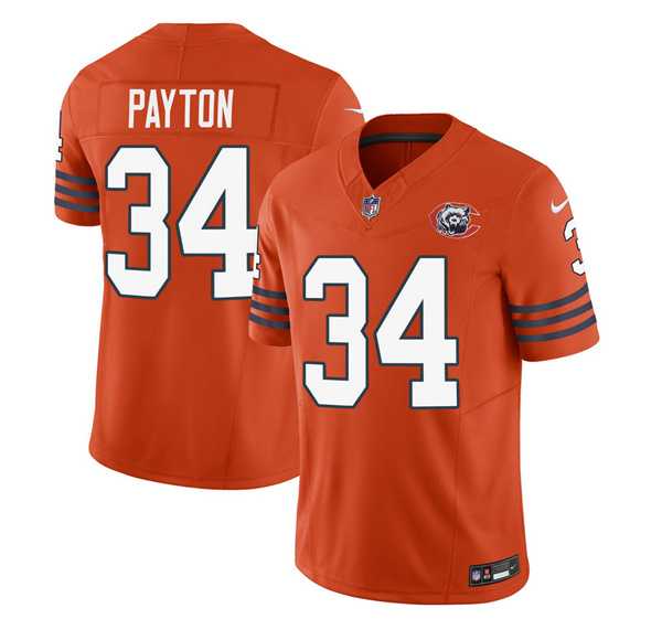 Men & Women & Youth Chicago Bears #34 Walter Payton Orange 2023 F.U.S.E. Throwback Limited Jersey,We sell and wholesale Men & Women & Youth Chicago Bears #34 Walter Payton Orange 2023 F.U.S.E. Throwback Limited Jersey on line form chian!
